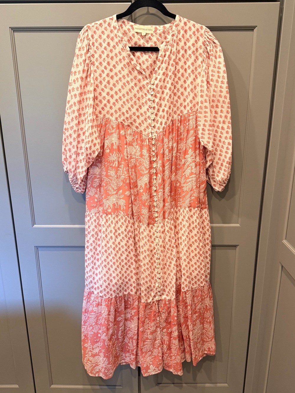 Daughters of India Nora Dress, Primrose, L